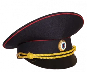 Фуражка ПОЛИЦИЯ с фурнитурой