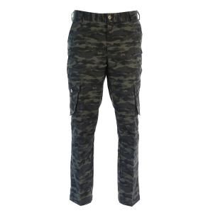 Брюки летние MILITARY БП (камуфляж графит, хлопок 100%) всесезонные